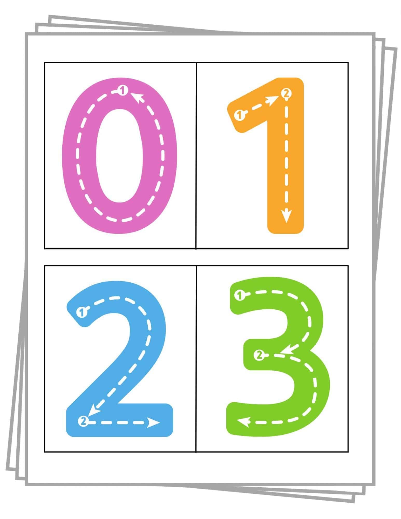 0 10 Printable Numbers Free Templates In All Sizes 