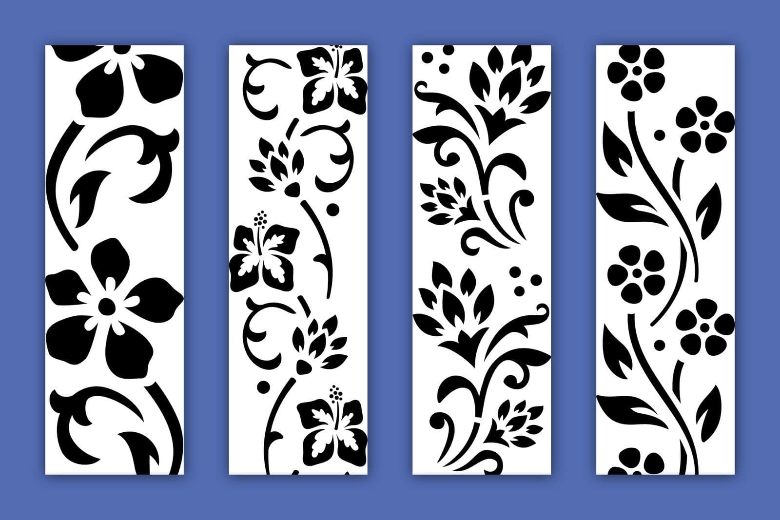 10 Free Flower Stencil Designs For Printing U0026 Craft Projects At PrintColorFun