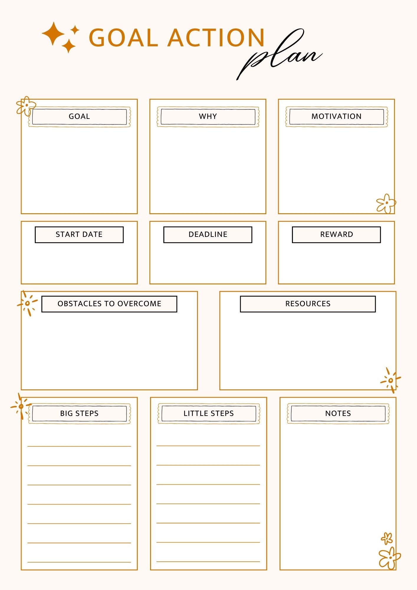 10 Free Printable Goal Setting Worksheets Parade