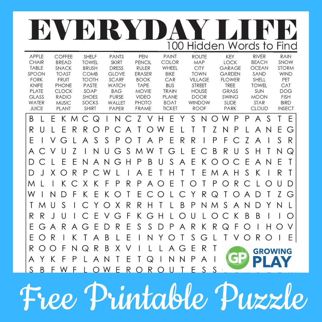 word search hard printable