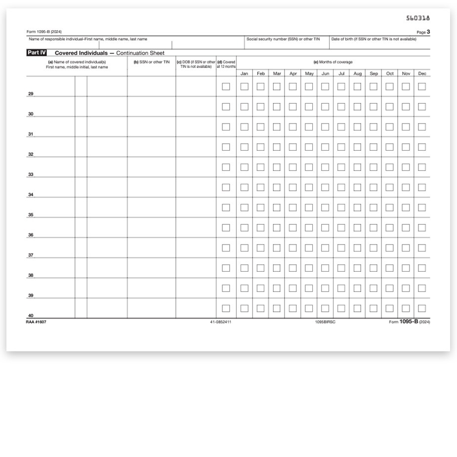 marketplace insurance form 1095 a printable
