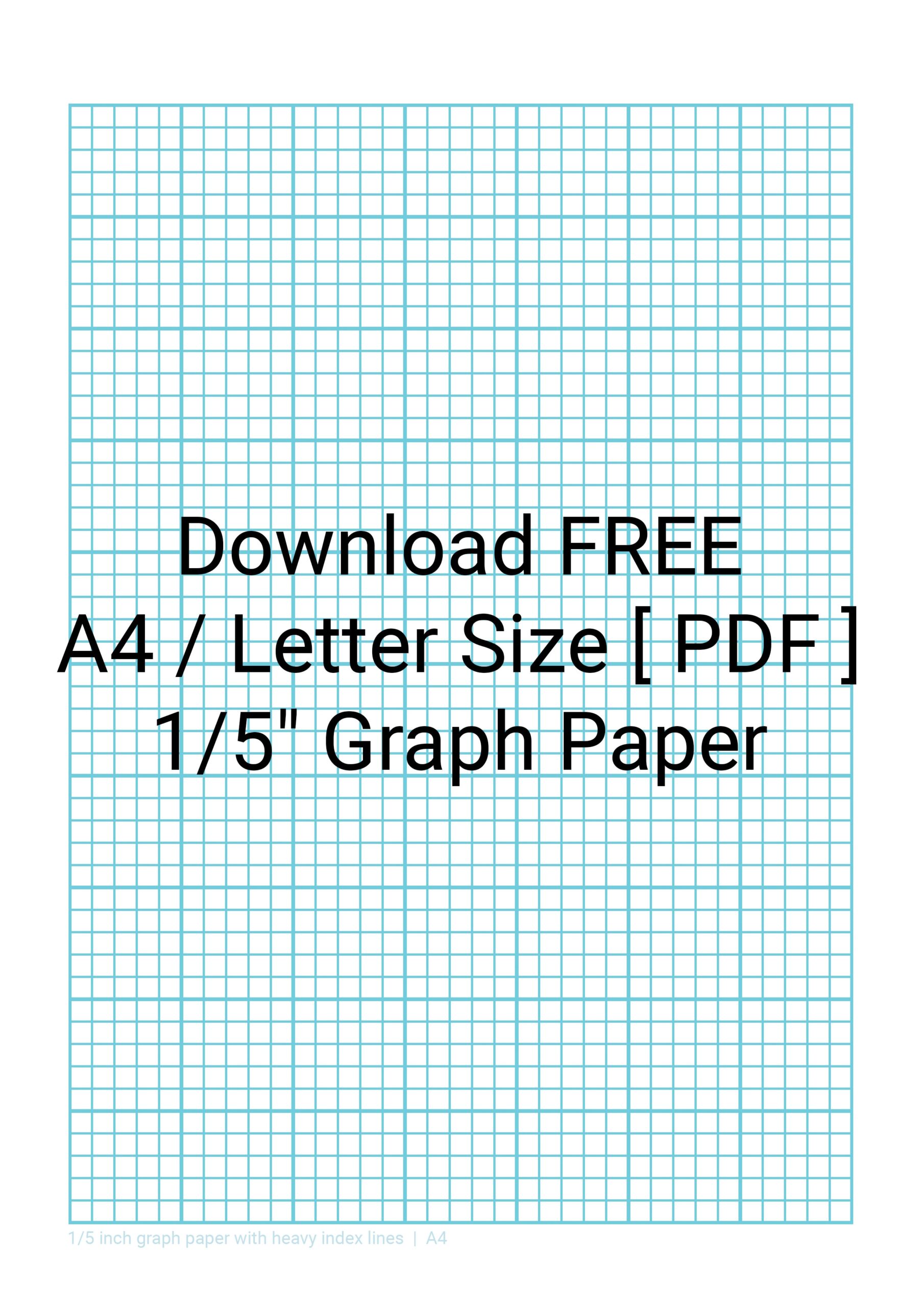 printable graph paper pdf