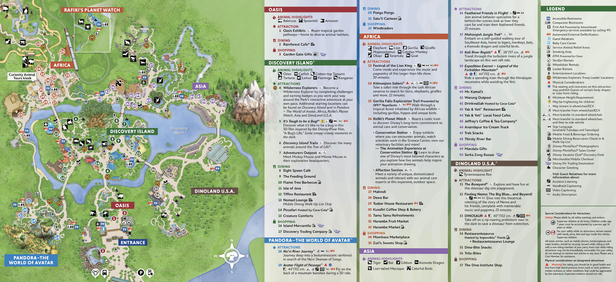 disney world park maps printable