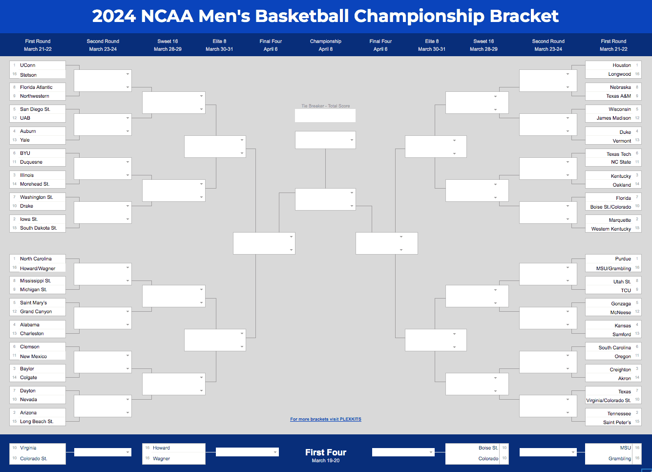 cbs ncaa basketball bracket printable