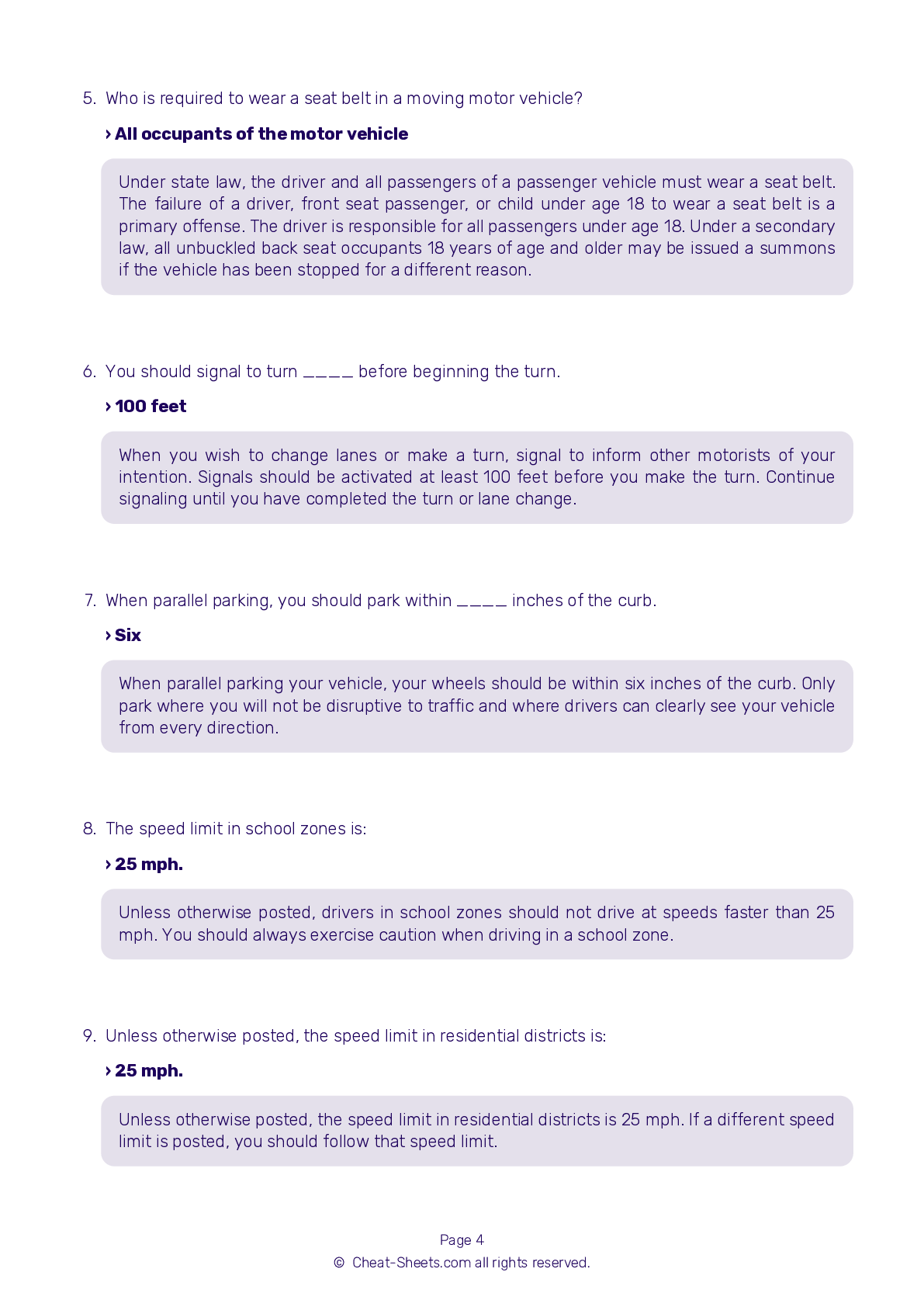 nj dmv practice test printable