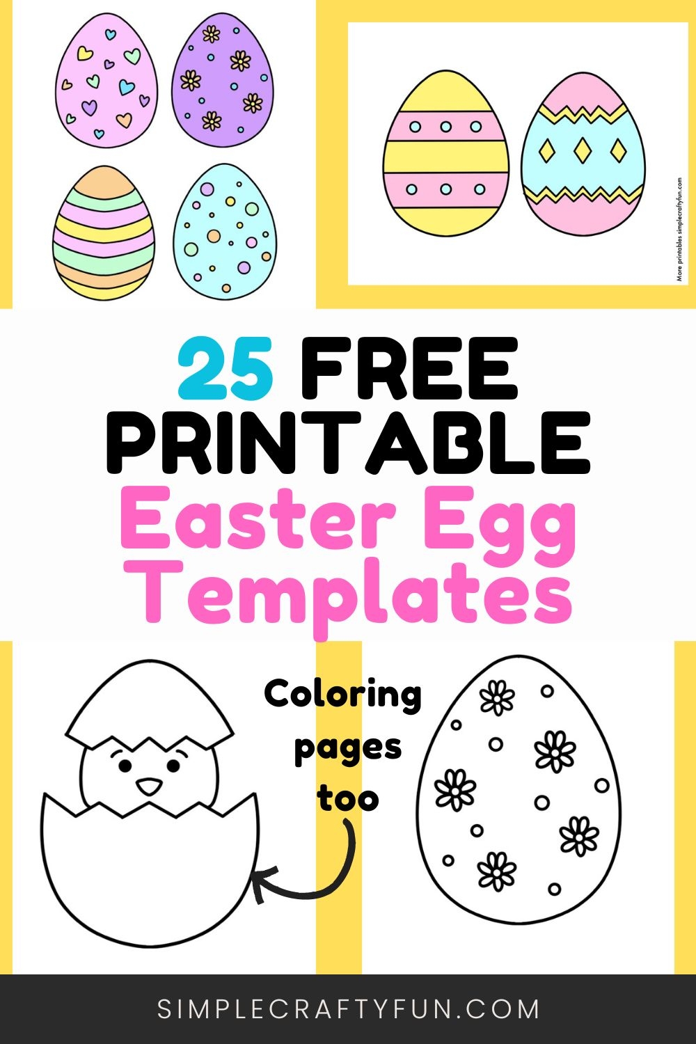 free printable easter egg