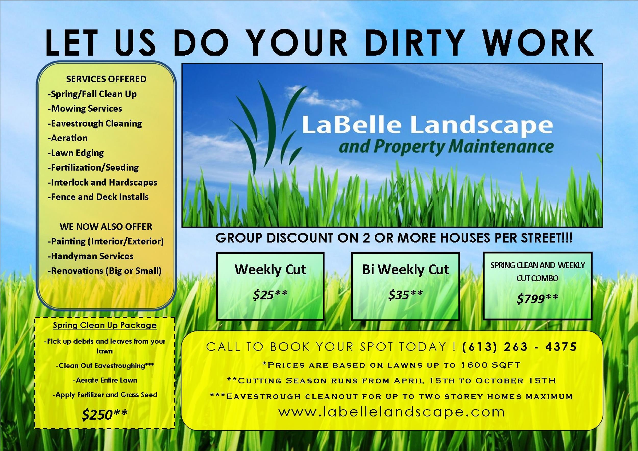 printable free lawn care flyer template for microsoft word