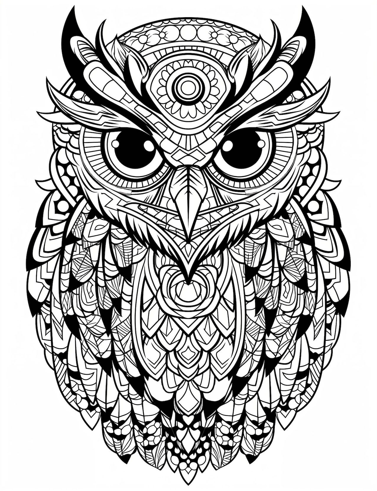 44 Fascinating Owl Coloring Pages Free Printable Our Mindful Life