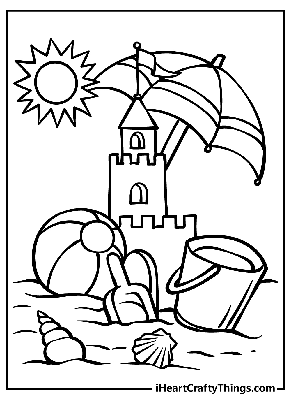 free printable coloring pages for summer