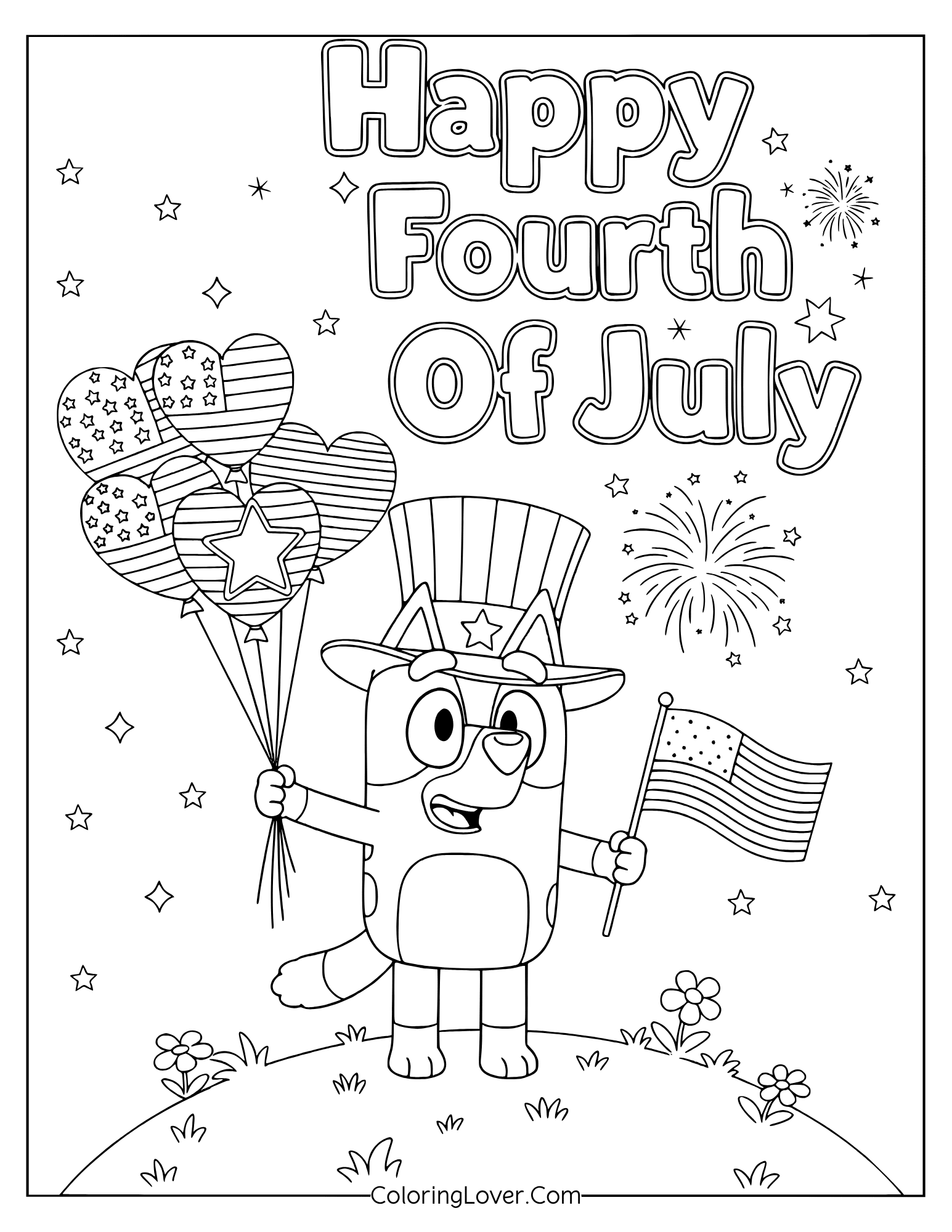 4th Of July Coloring Pages Free Printables For All Ages 