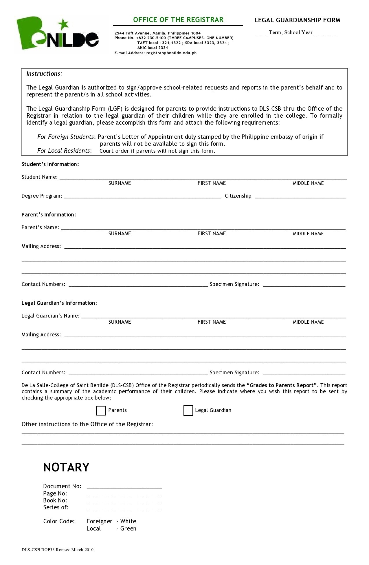 50 Free Guardianship Forms Temporary Permanent TemplateLab
