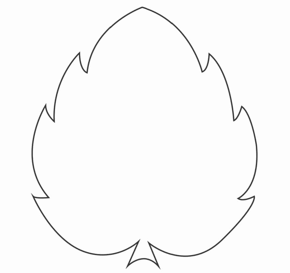 free fall leaf printable