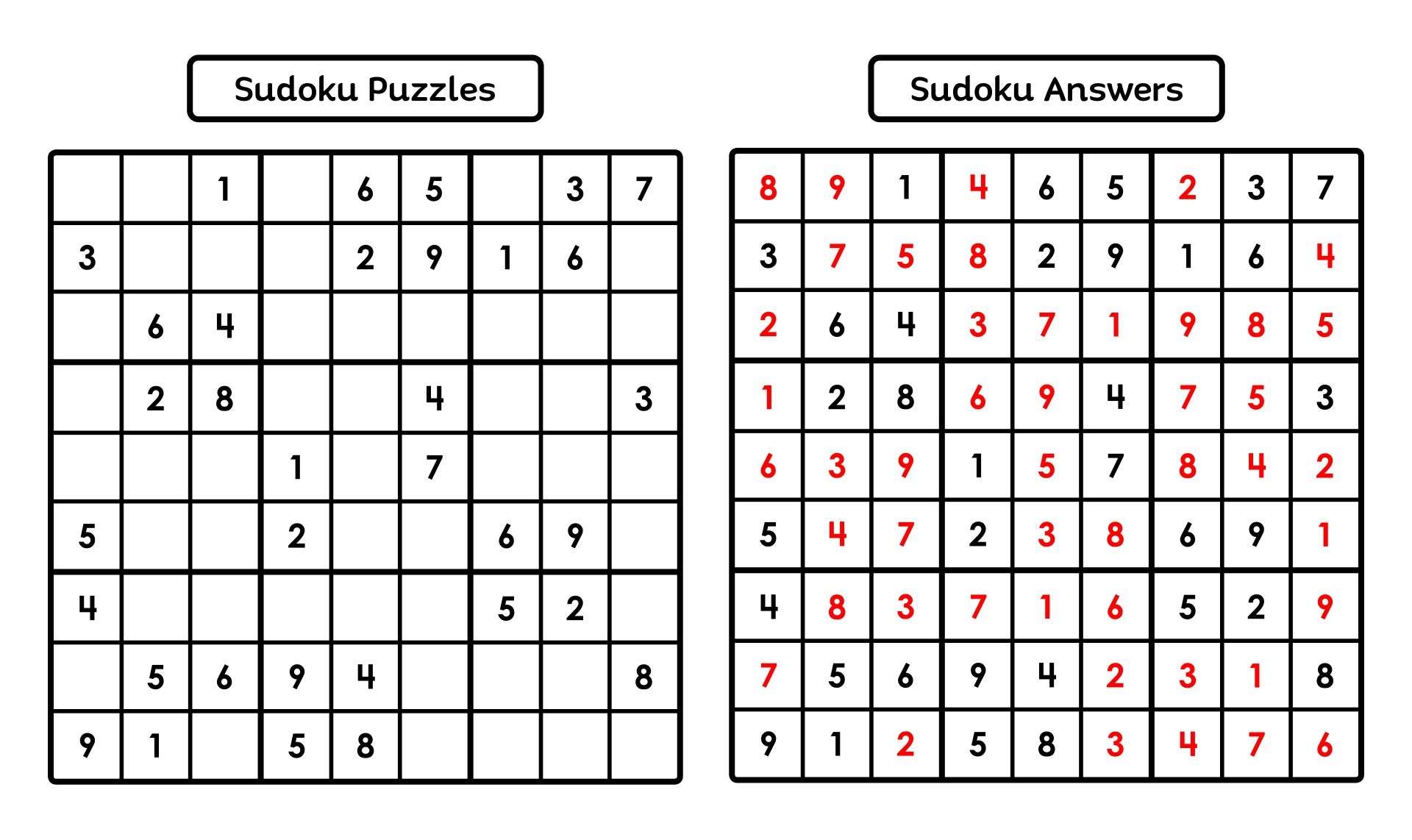 72 Free Printable Sudoku Puzzles SaturdayGift Worksheets Library