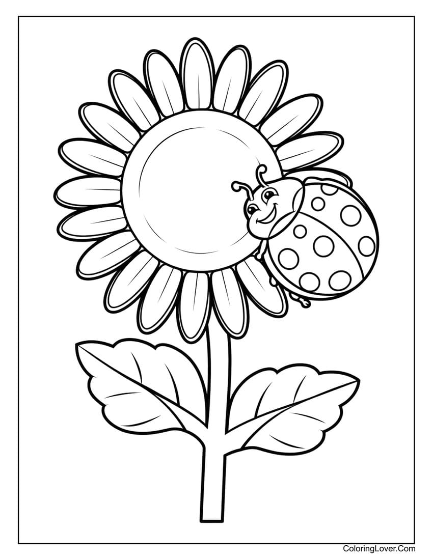 76 Flower Coloring Pages Free Printables For All Ages 