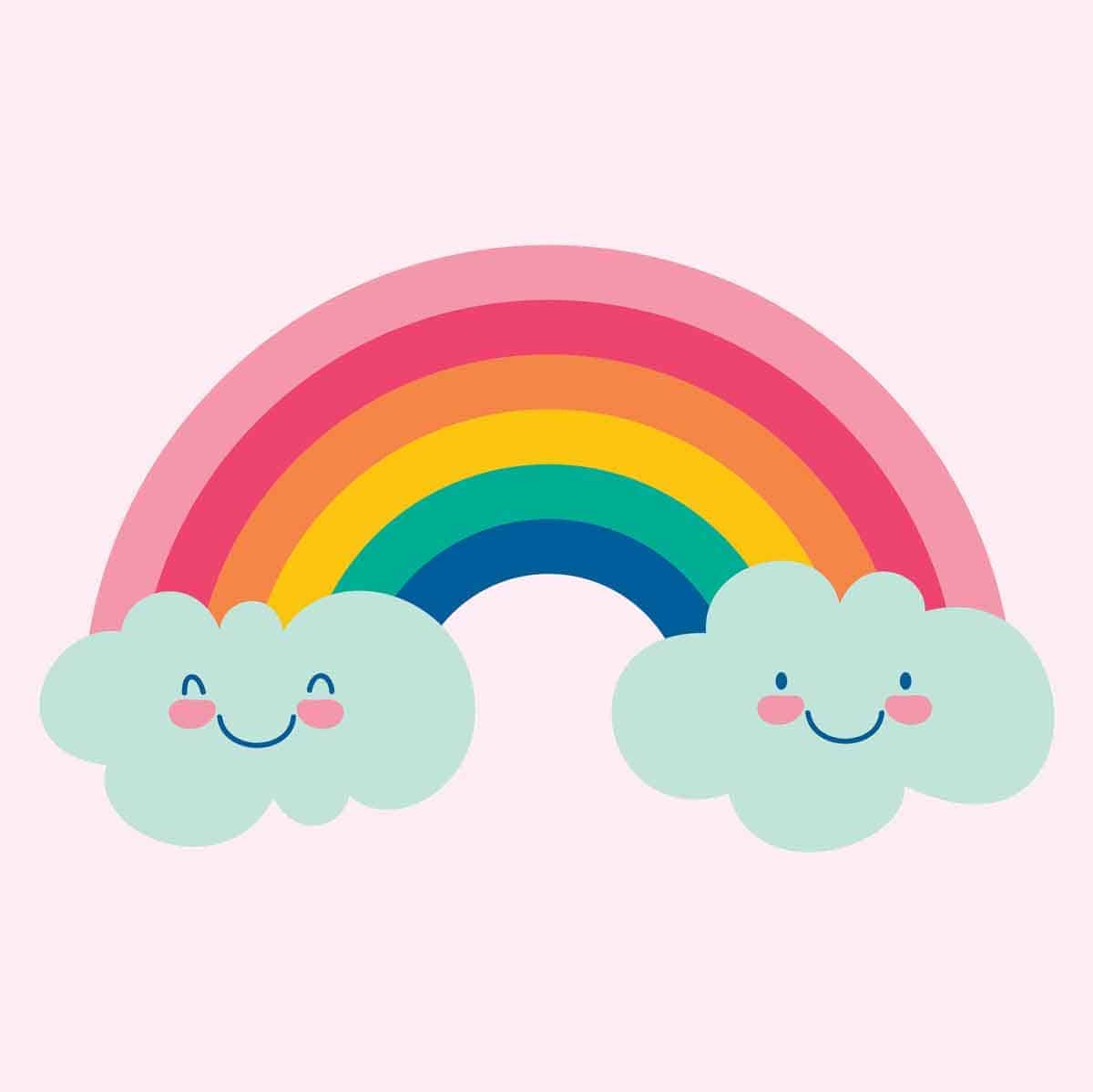 9 Radical Rainbow Coloring Pages Skip To My Lou