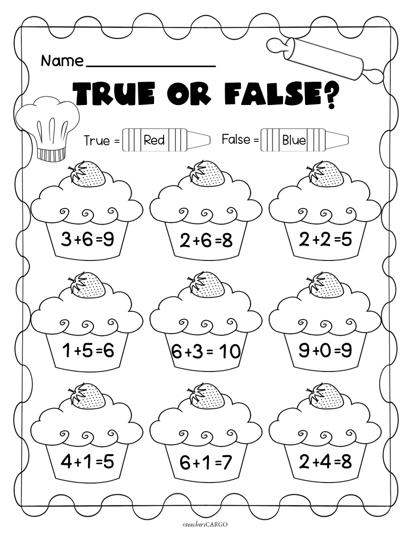 Addition Within 10 Simple Addition Worksheet Made By Teachers