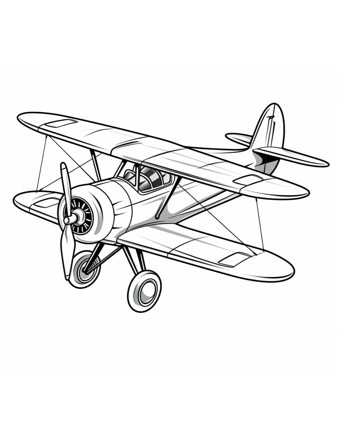Airplane Coloring Pages 16 Free Printable Sheets Skip To My Lou
