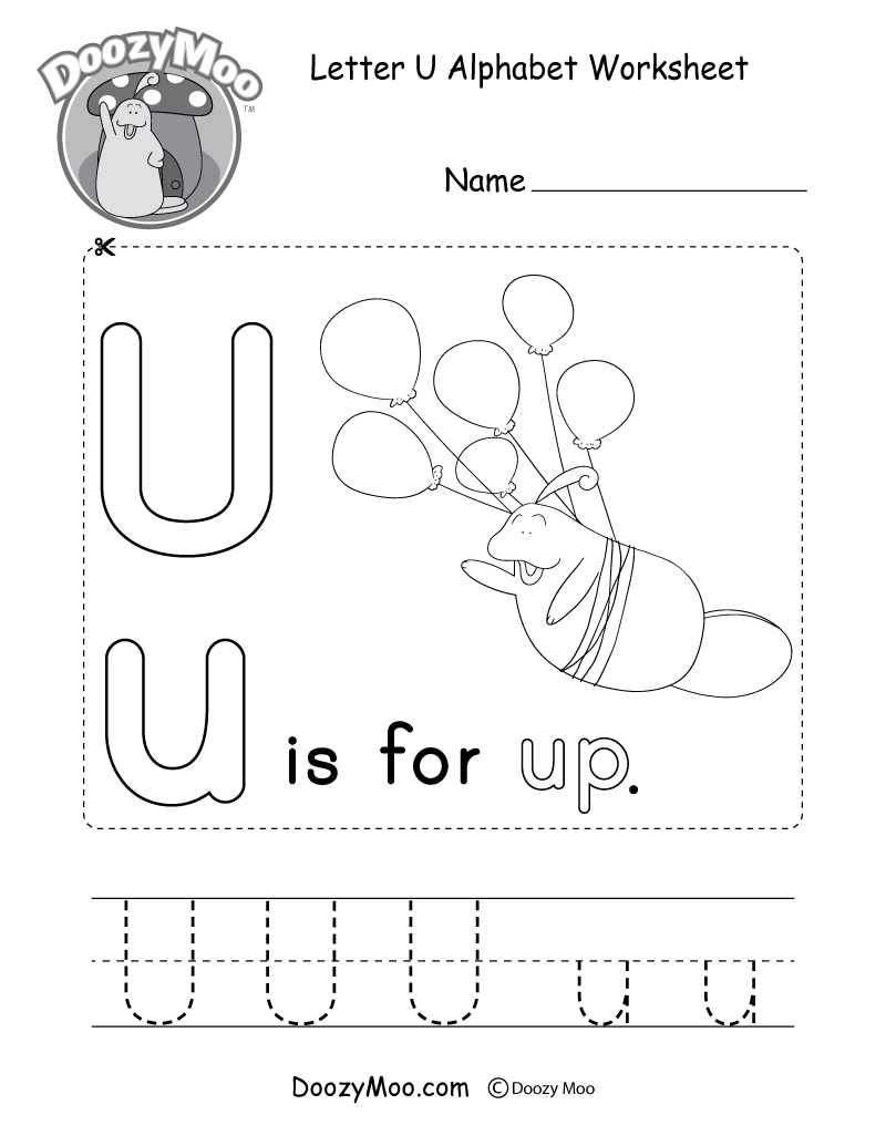 letter a printable worksheet
