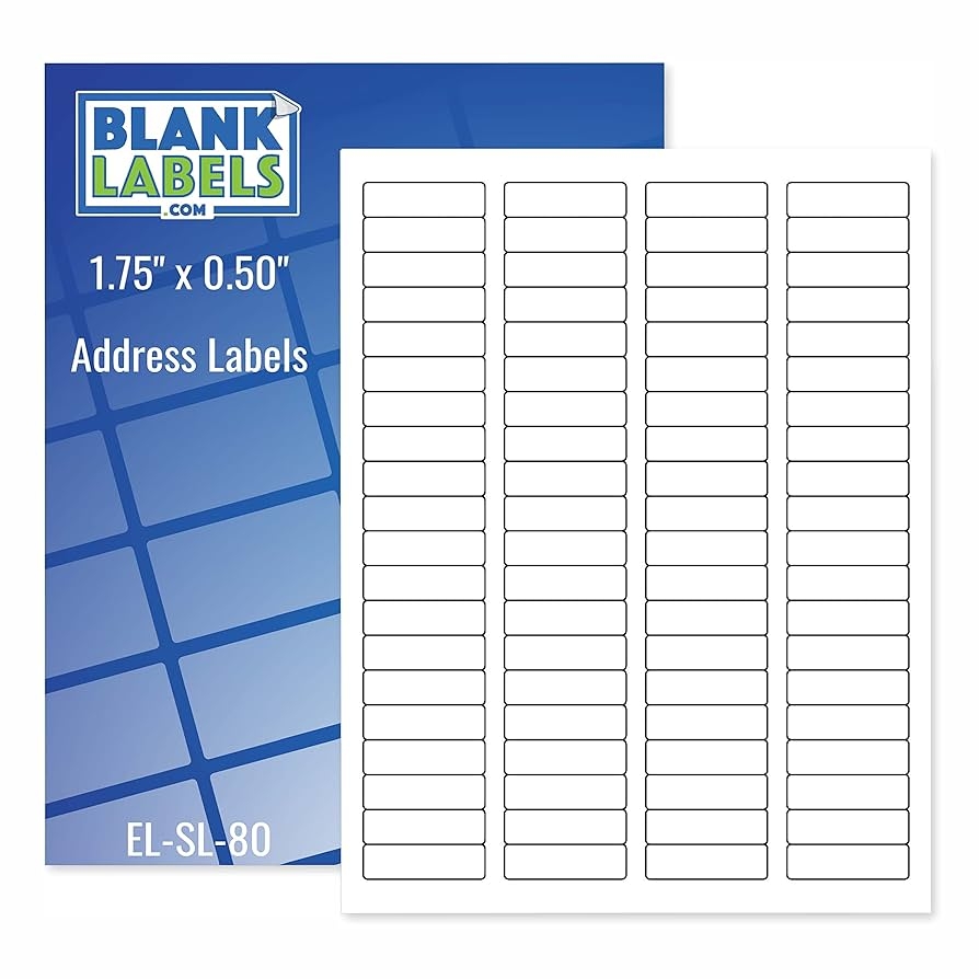 Amazon Printable Shipping Address Label Easy To Peel 1 75 