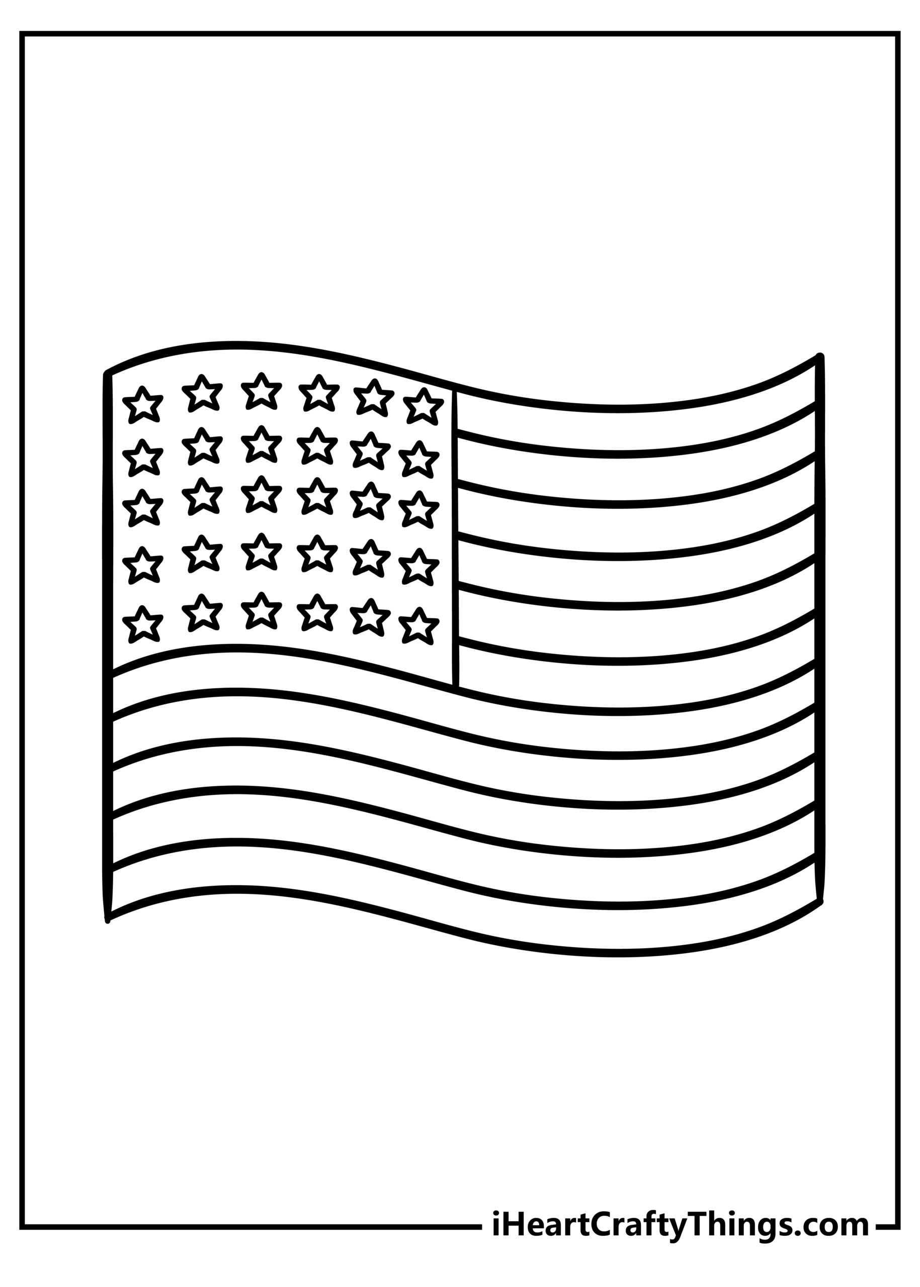 American Flag Coloring Pages 100 Free Printables Worksheets Library