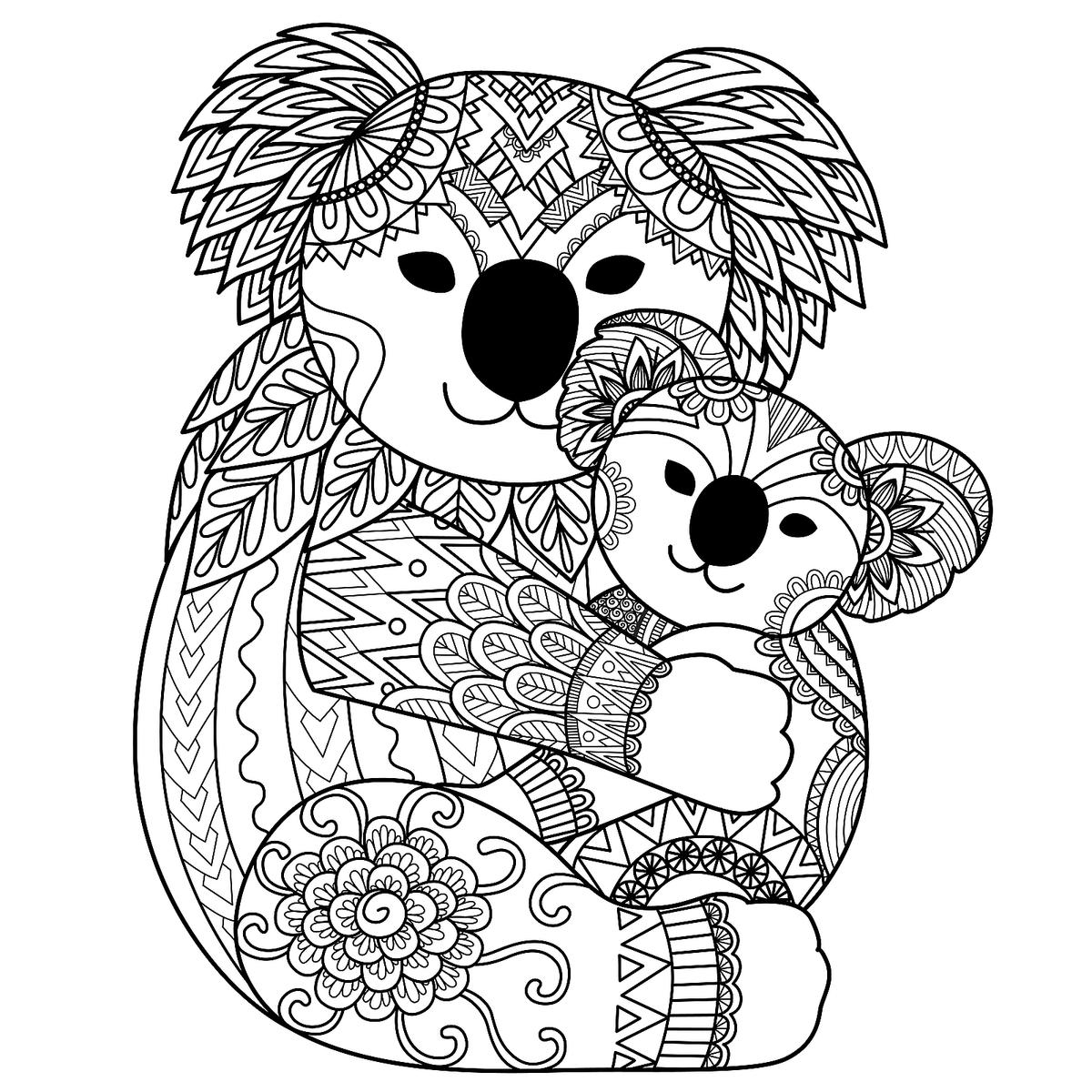 Animal Coloring Pages For Kids Free Printable Coloring Pages Of 