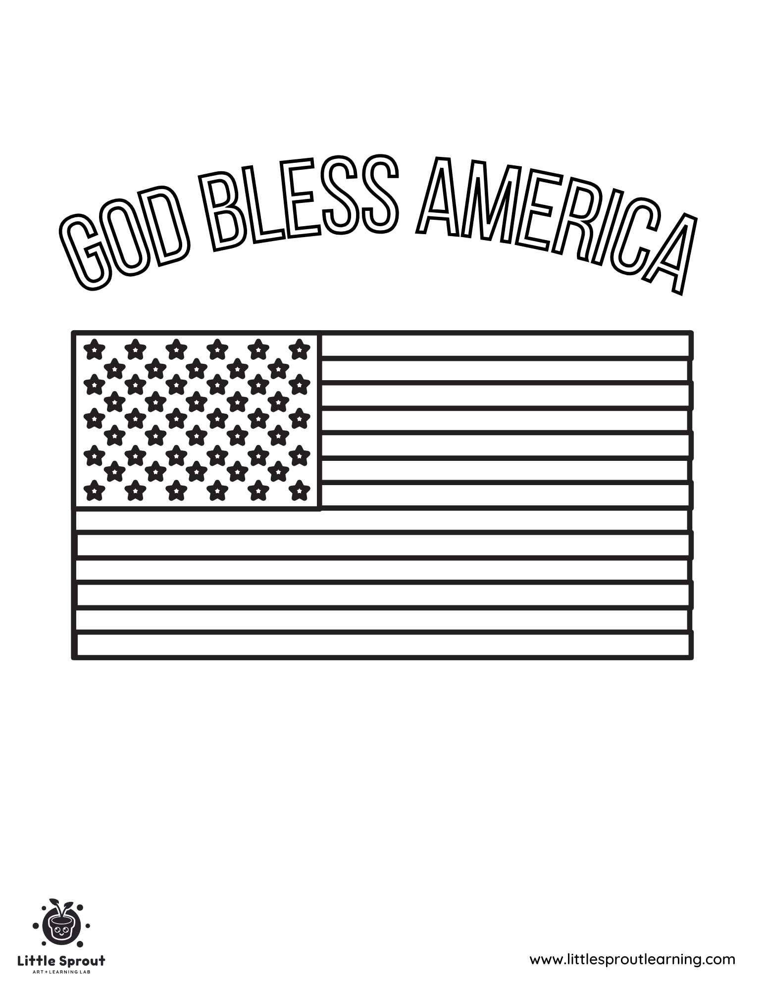 usa coloring pages printable
