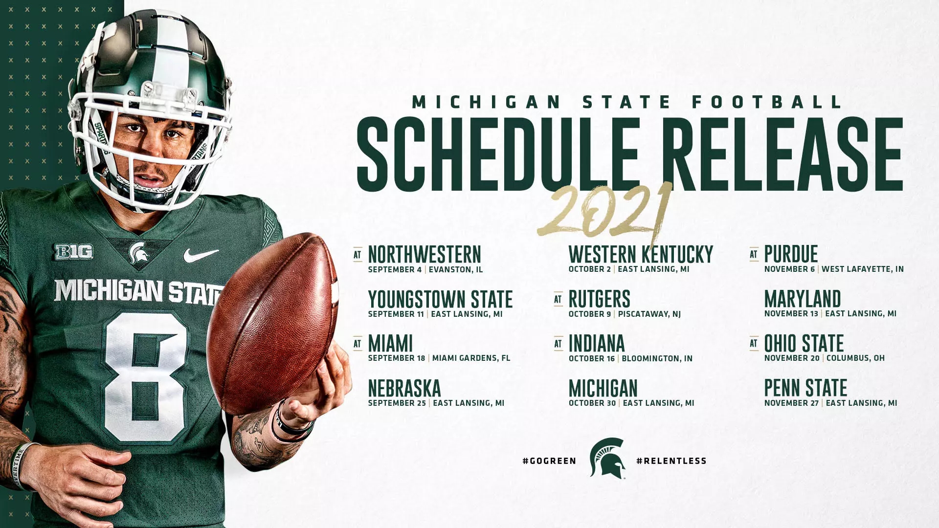 Big Ten Conference Announces 2021 Football Schedule Michigan 