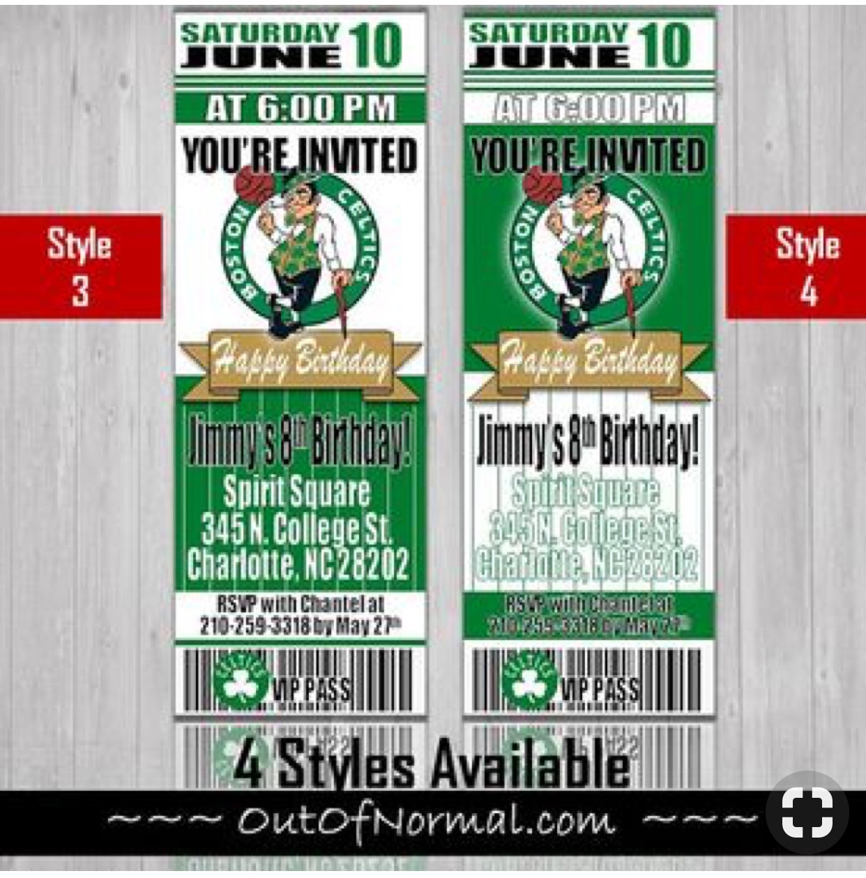 printable celtics tickets