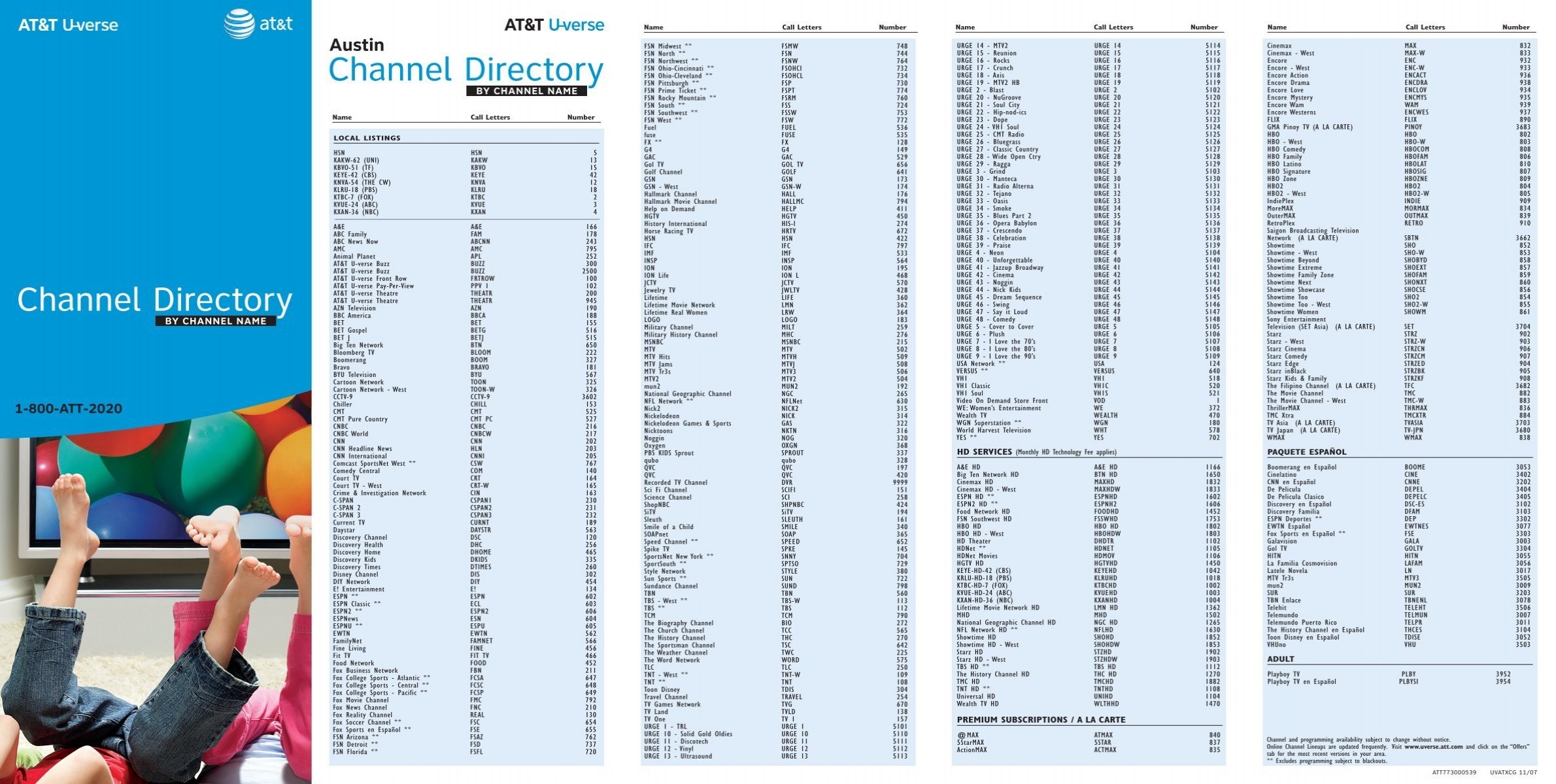 Channel Directory Channel Directory ATu0026T