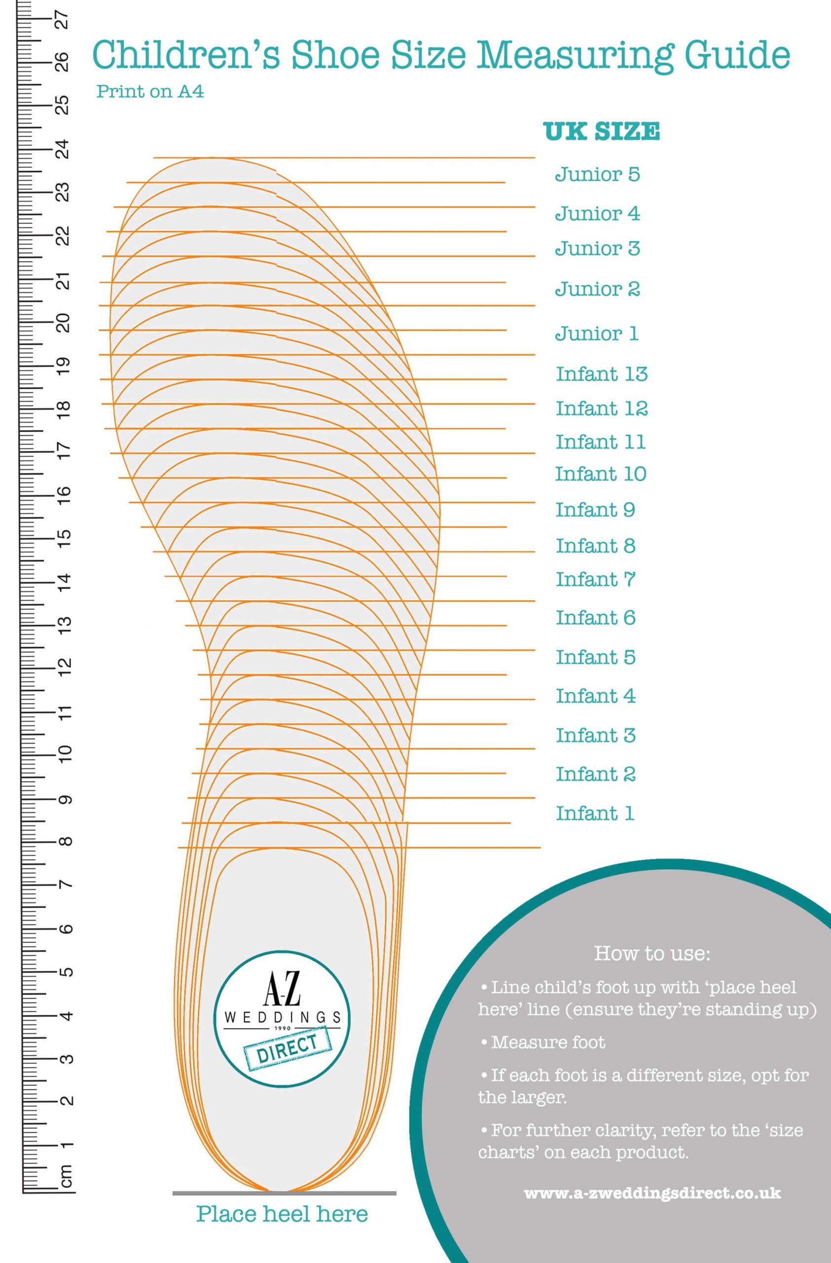 Clarks Childrens Measure Gauge Calculator Clarks Printable Children s Foot Measure Uk Child