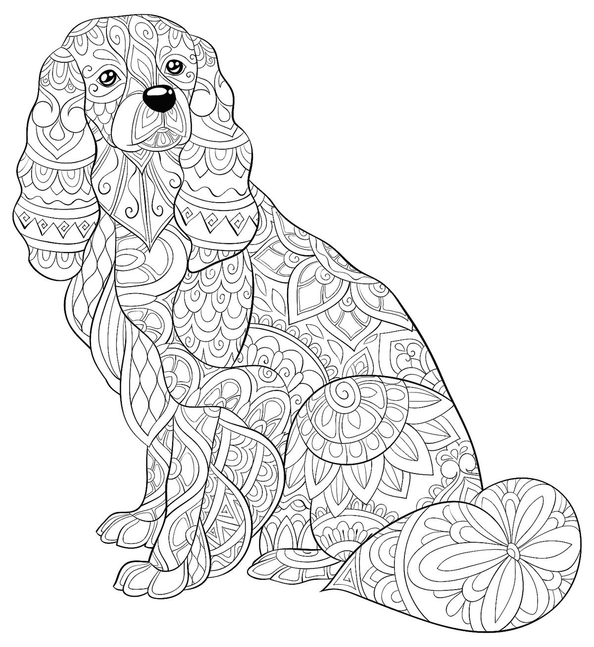 Coloring Pages Dog Coloring Pages Printable