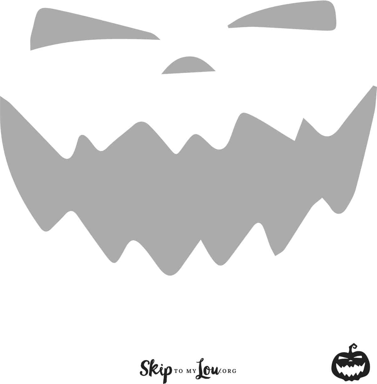 Cool FREE Printable Pumpkin Carving Stencils Skip To My Lou