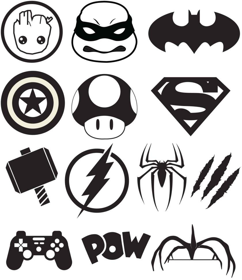 DIY Spray Paint T shirts With Free Printable Stencils My Silly Worksheets Library