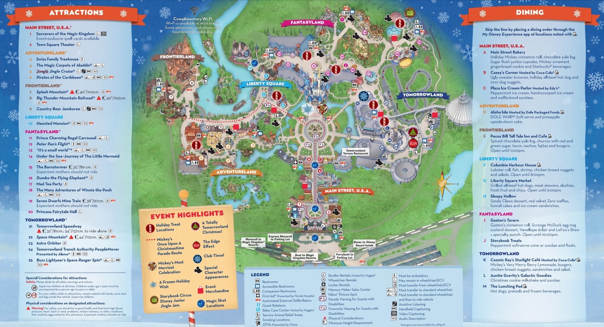 Download Disney World Maps Parks Resorts U0026 Event Guides Double 