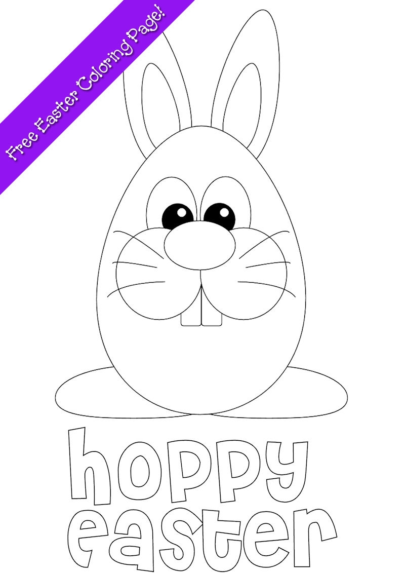 printable easter coloring pages free