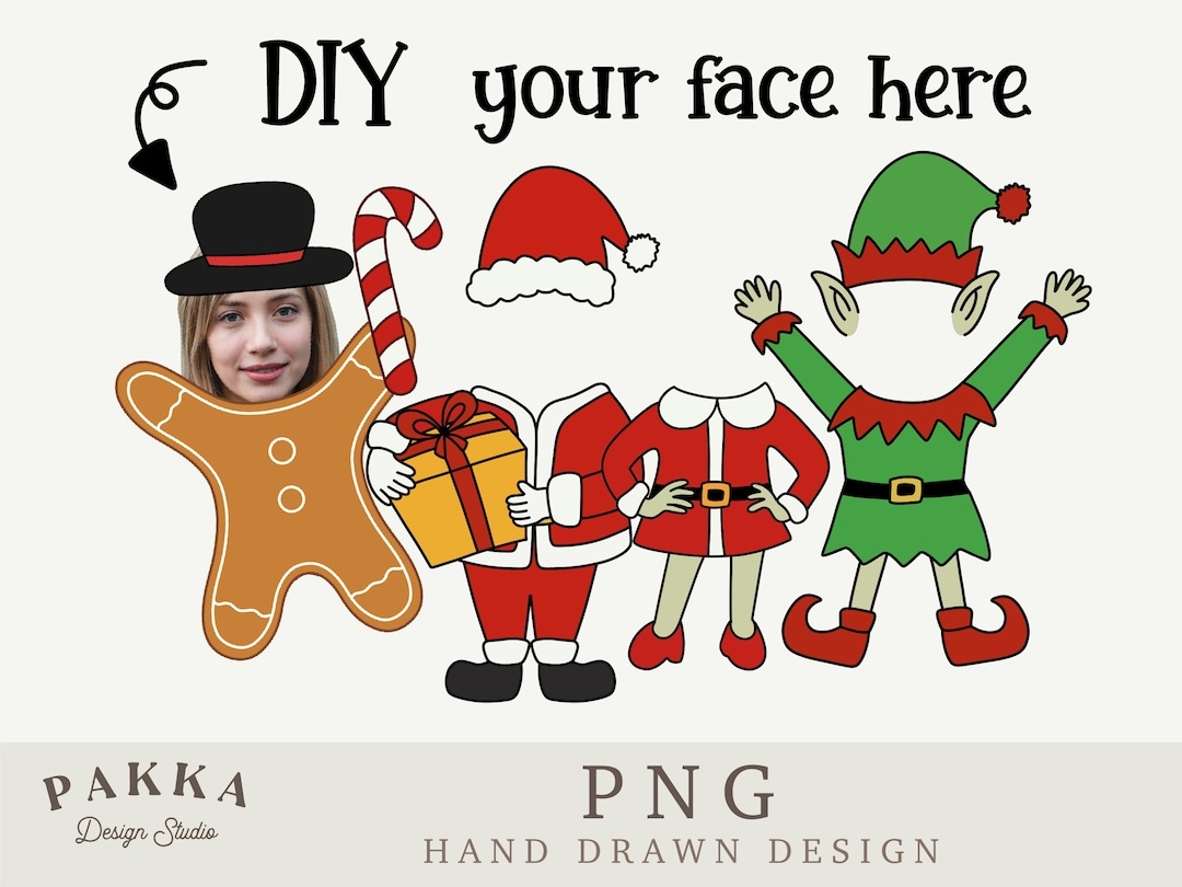 free printable elf template for photo