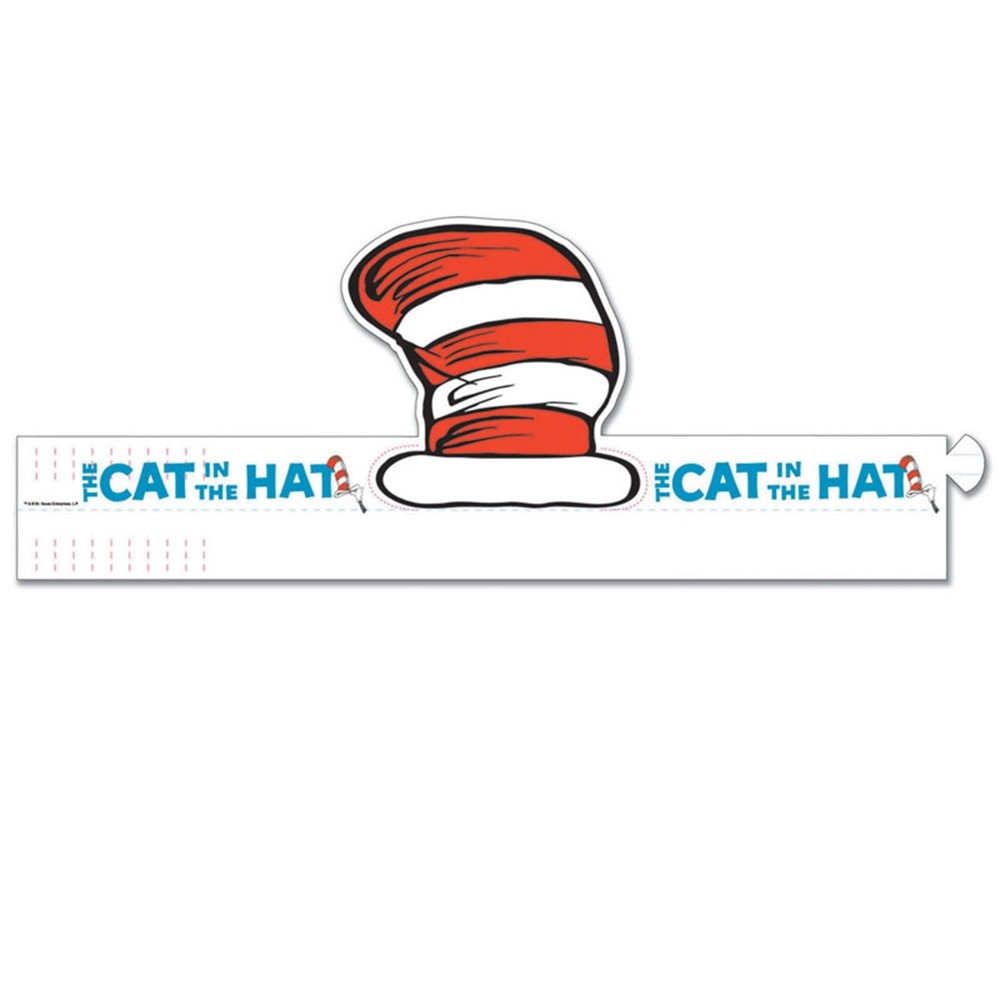 Eureka EU 86100 Cat In The Hat Hats Celebrate Dr Seuss In Style