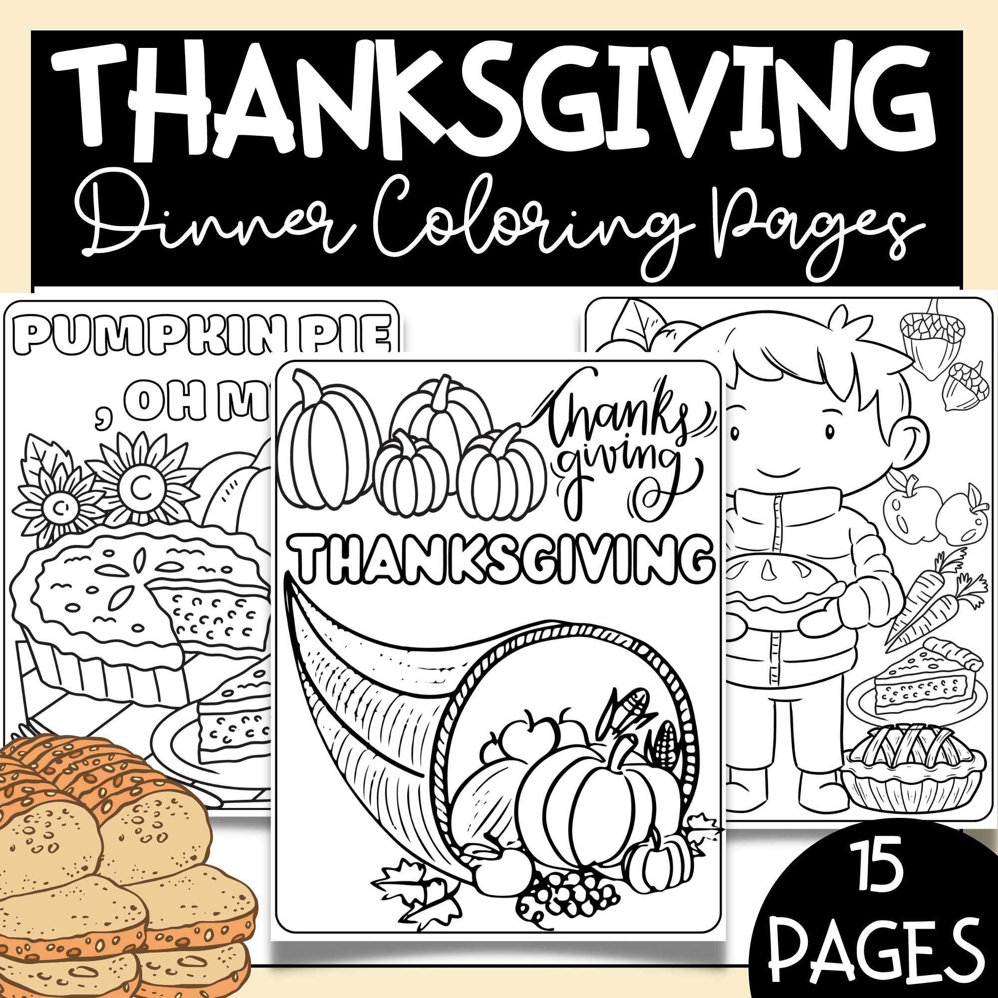 Family Thanksgiving Dinner Coloring Pages Turkey Day Coloring 