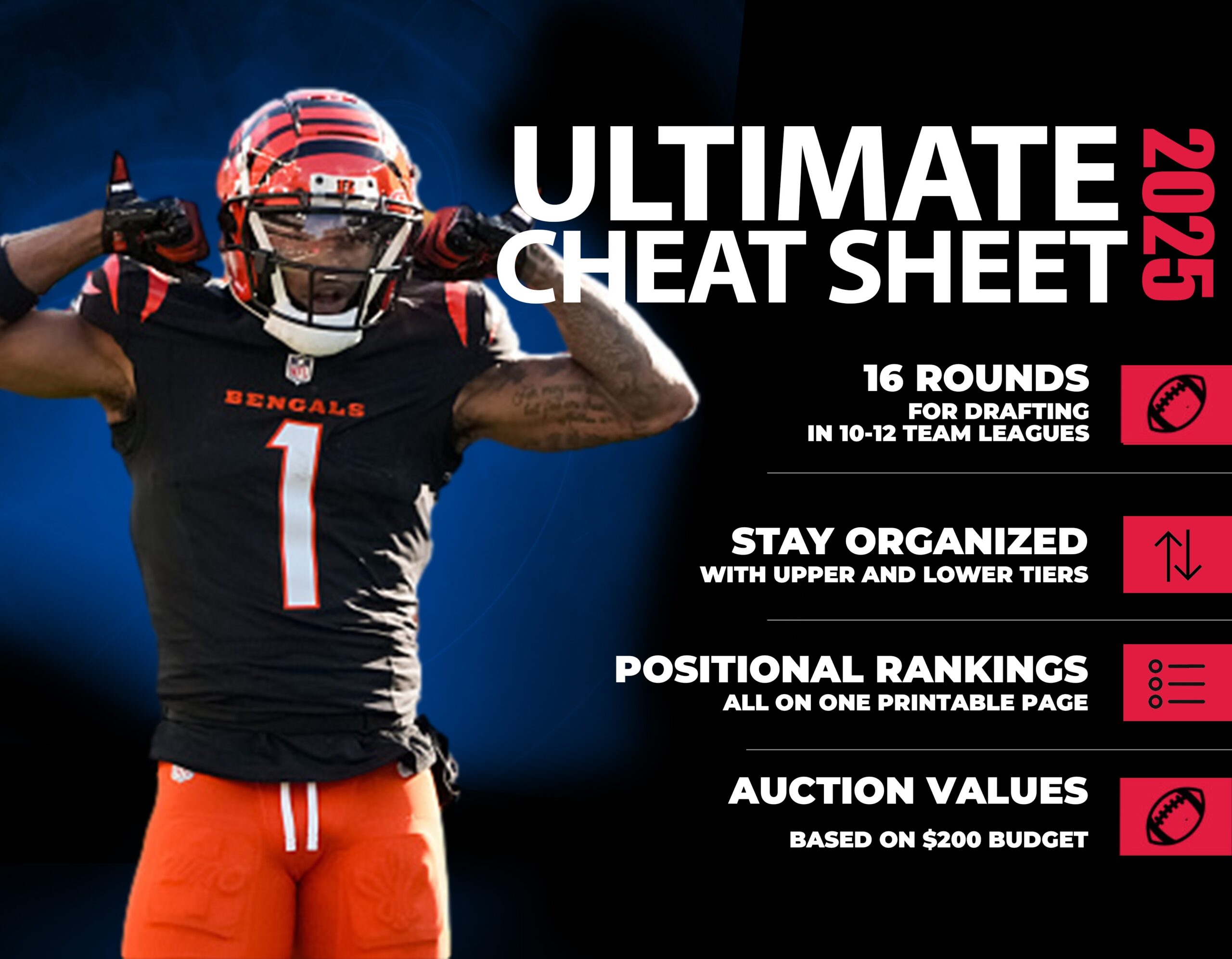 nfl fantasy printable cheat sheet