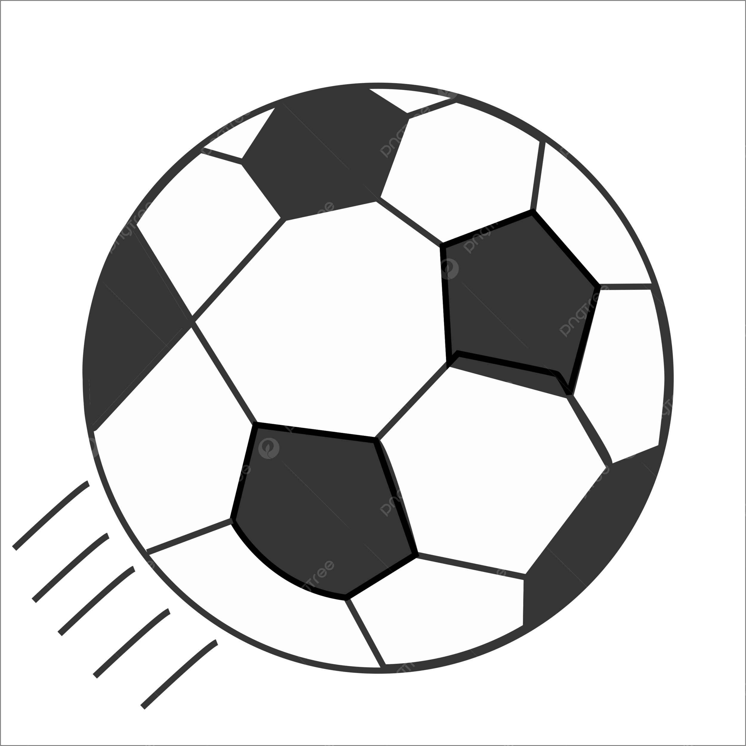 Flat Style Design Soccer Ball Clip Art Vector Soccer Ball Ball Flat PNG And Vector With Transparent Background For Free Download