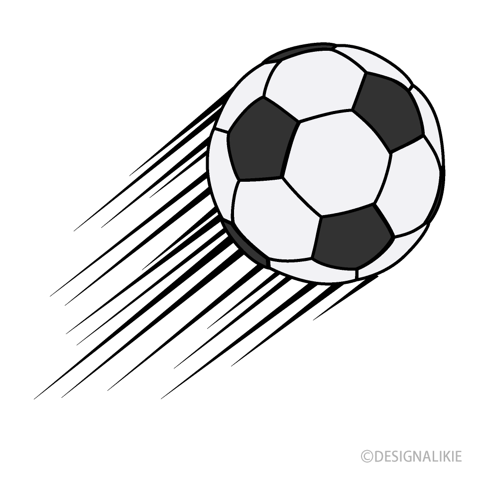 Flying Soccer Ball Clip Art Free PNG Image Illustoon