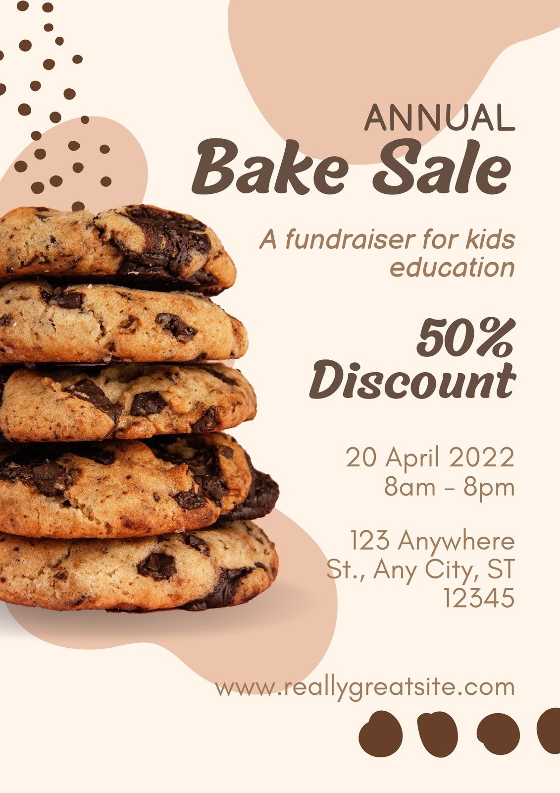 Free And Customizable Bake Sale Templates Canva