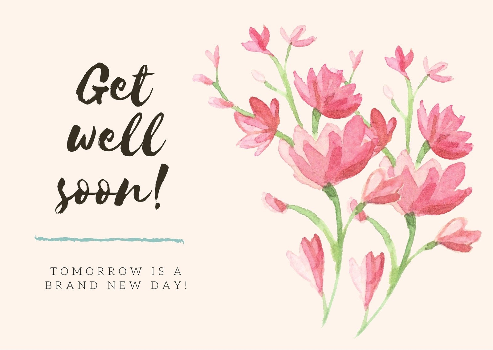 Free And Customizable Get Well Soon Templates Canva