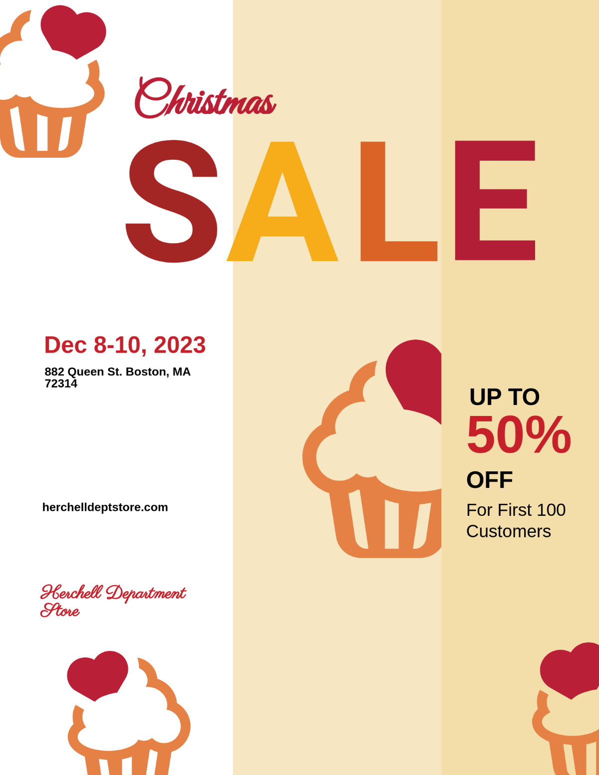 Free Bake Sale Flyer Templates Editable And Printable
