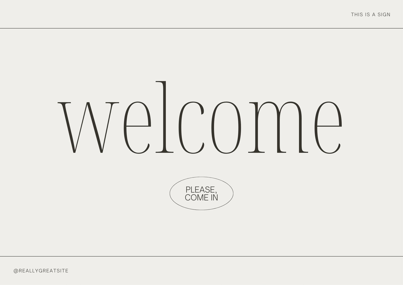 Free Custom Printable Welcome Yard Sign Templates Canva Worksheets Library