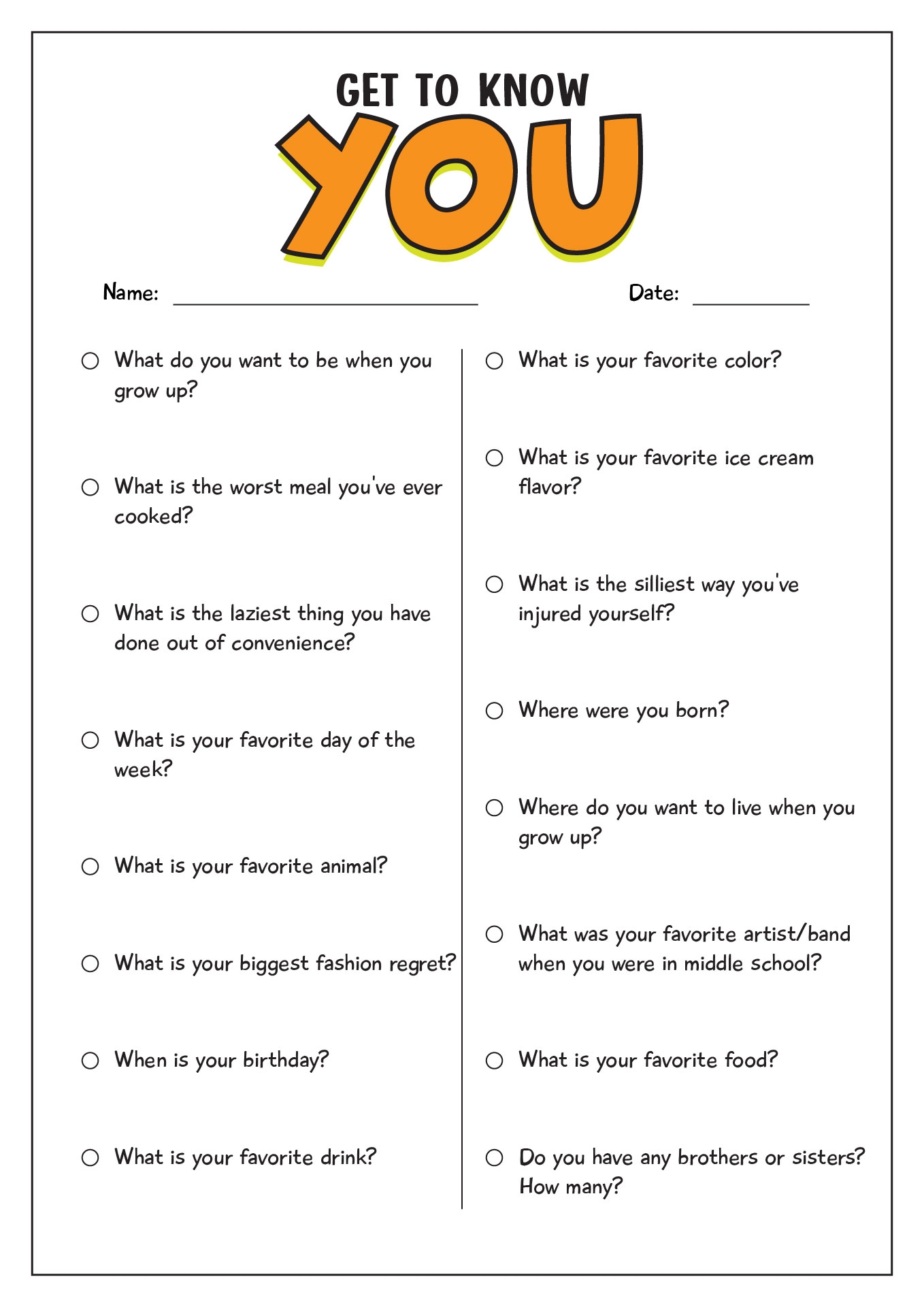 get to know you questions for work printable free