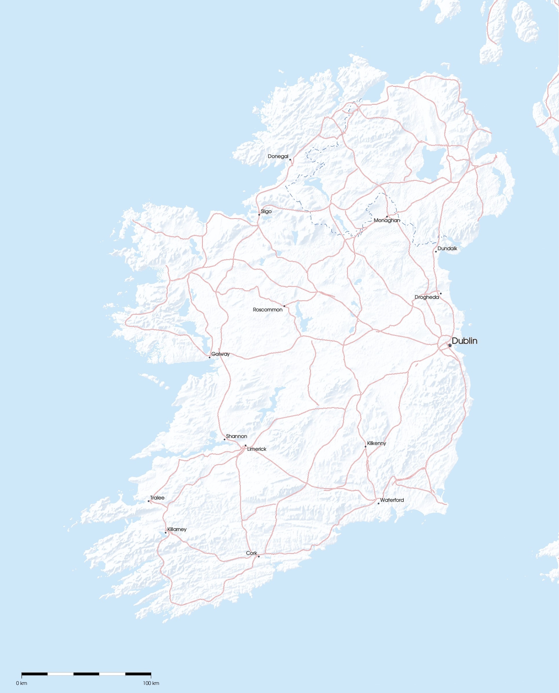 Free Maps Of Ireland Mapswire