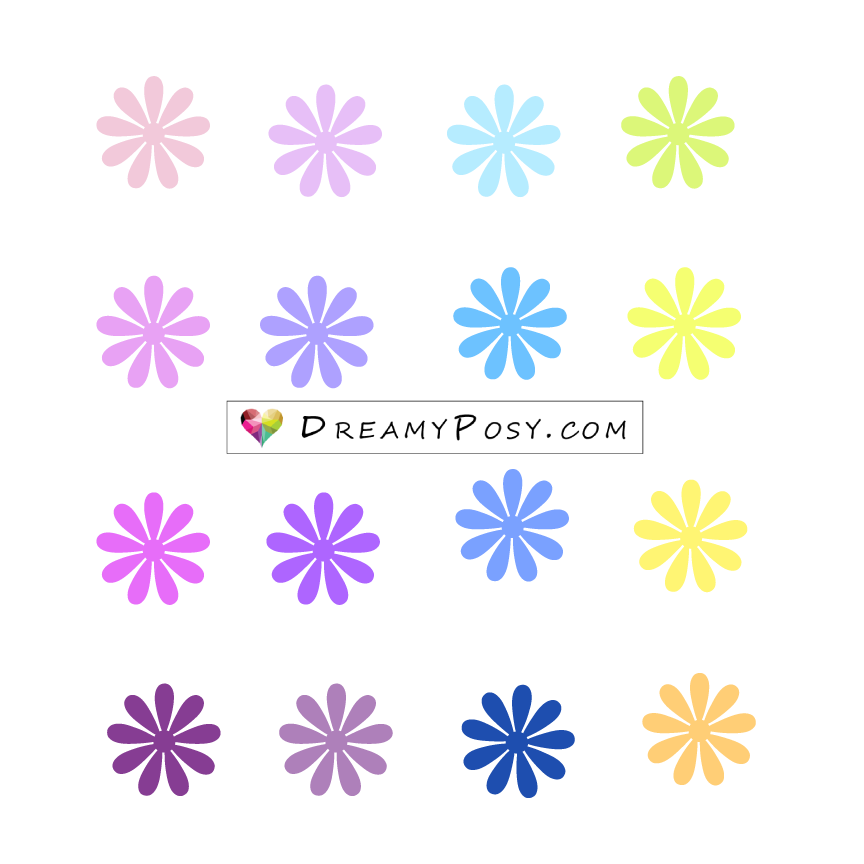 Free Paper Flower Templates PDF SVG PNG Files With Super Easy 
