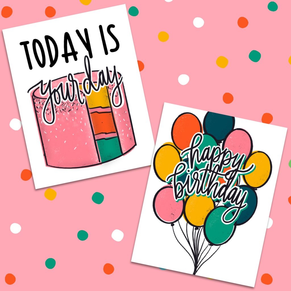 printable happy birthday cards free