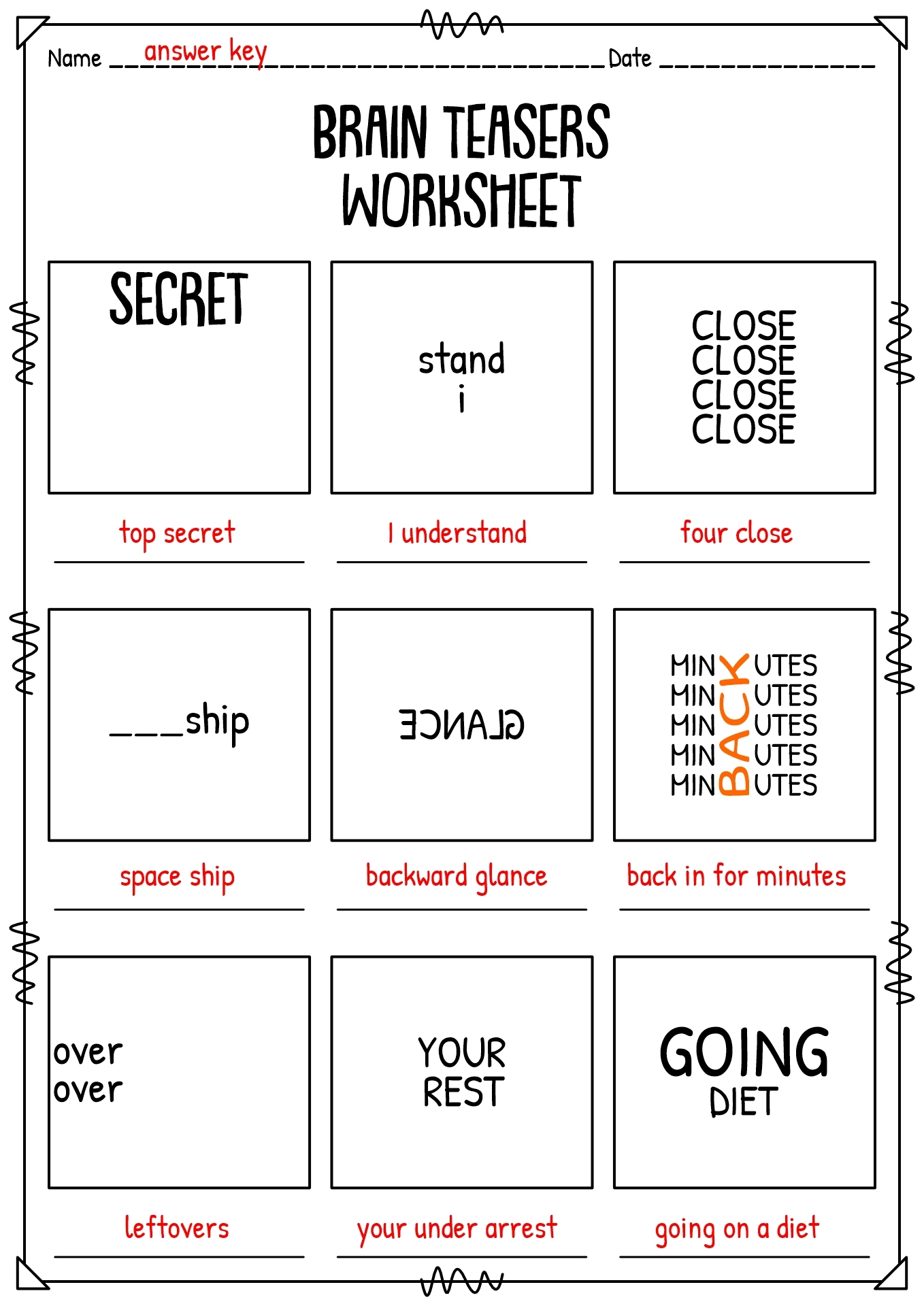 Free Printable Brain Teasers With Answers Printablee Printable Worksheets Library